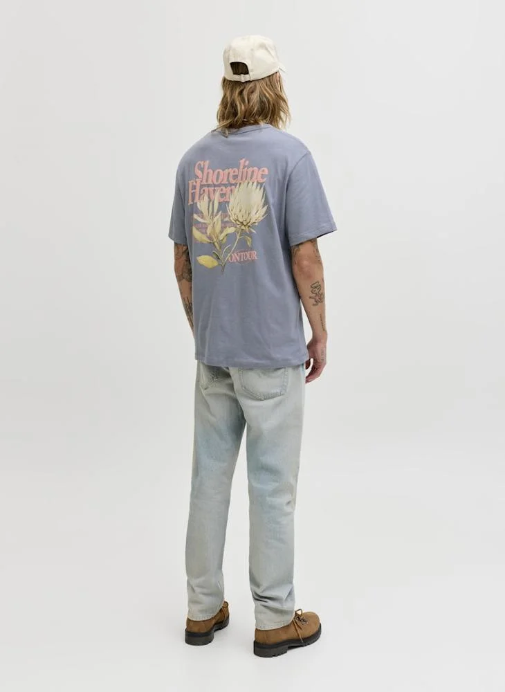 JACK & JONES Graphic Crew Neck T-Shirt